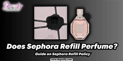 do sephora refill perfume|does sephora do perfume refills.